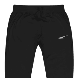 Pantalón de Chándal Classic negro con logo blanco de Ventux