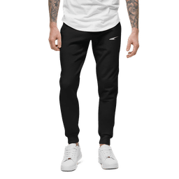Pantalón de Chándal Classic negro con logo blanco de Ventux