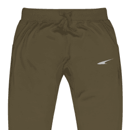 Pantalón de Chándal Classic verde militar con logo blanco de Ventux