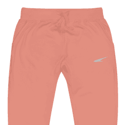 Pantalón de Chándal Classic rosa con logo blanco de Ventux