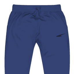 Pantalón de Chándal Classic azul con logo negro de Ventux