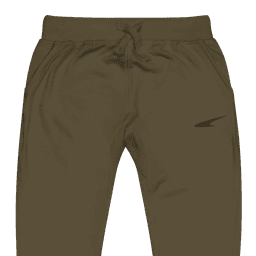 Pantalón de Chándal Classic verde oscuro con logo negro de Ventux