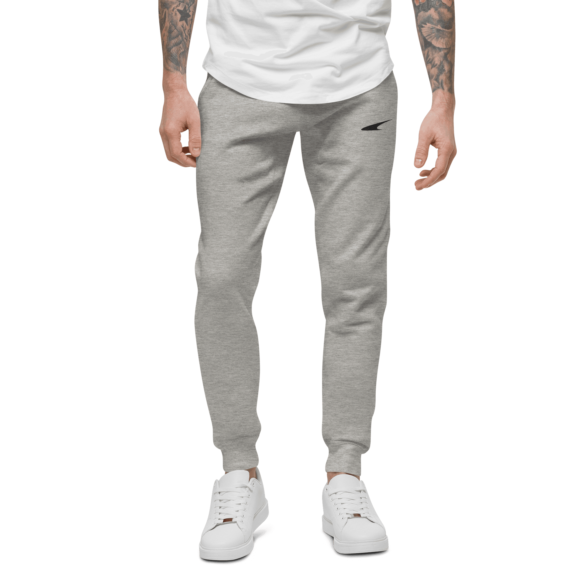 Pantalón de Chándal Classic gris con logo negro de Ventux