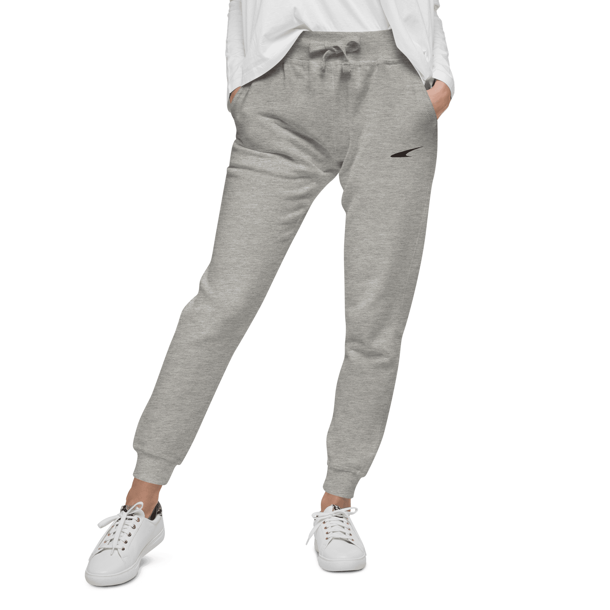 Pantalón de Chándal Classic gris con logo negro de Ventux